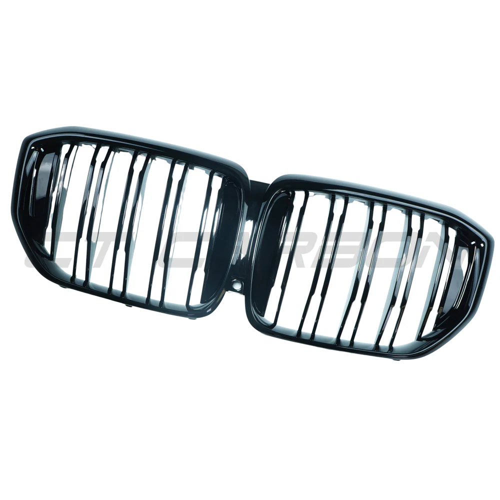 BMW G05 X5 LCI 2024+ GLOSS BLACK DOUBLE SLAT GRILLE - Image 3