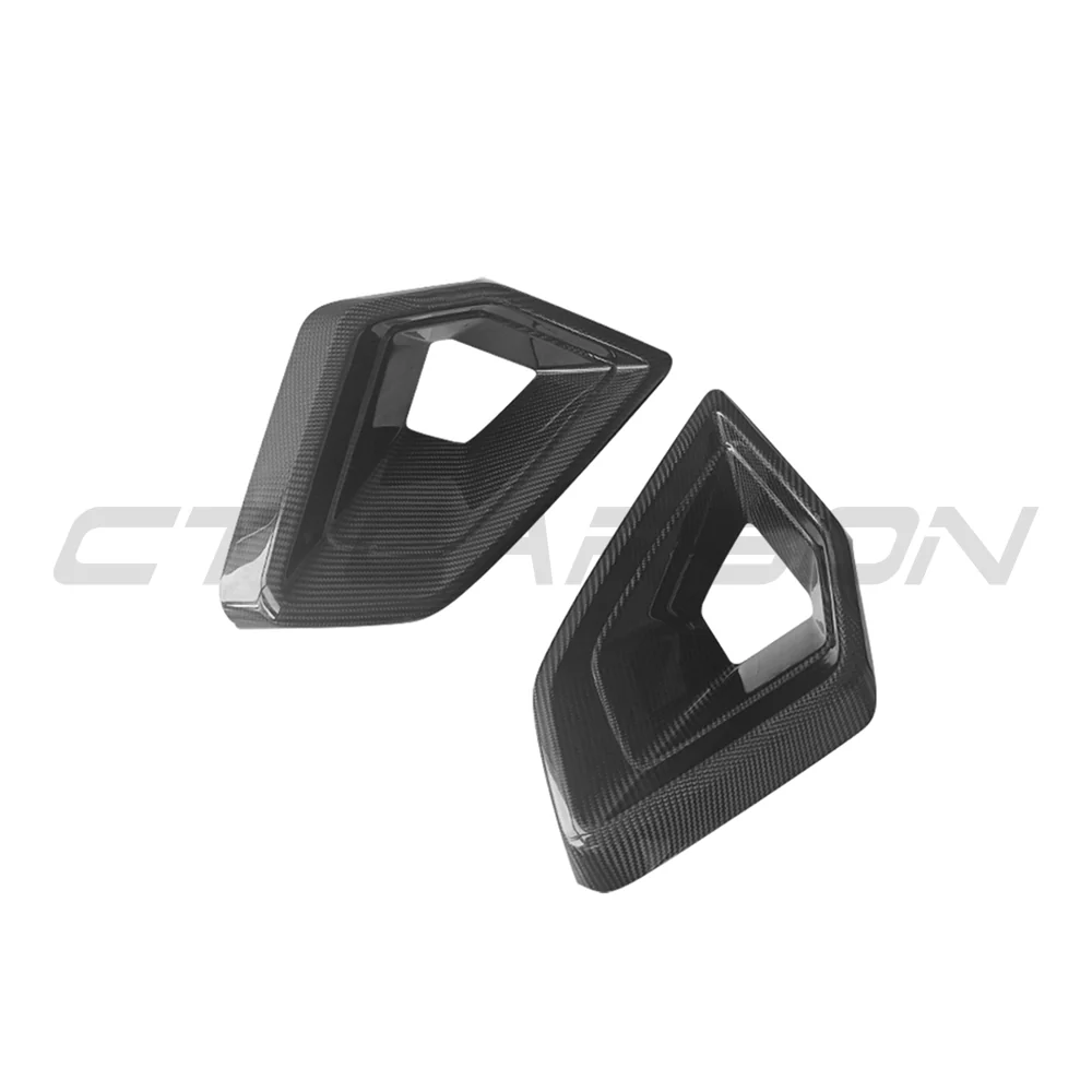 BMW G05 X5 LCI 2024+ LCI CARBON FIBRE FRONT DUCT ADD ON - Image 5