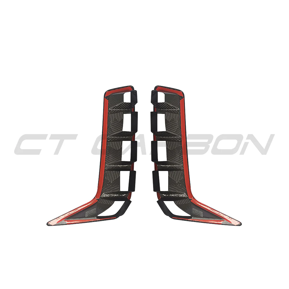 BMW G05 X5 LCI 2024+ LCI CARBON FIBRE FRONT VENT ADD ON - Image 4