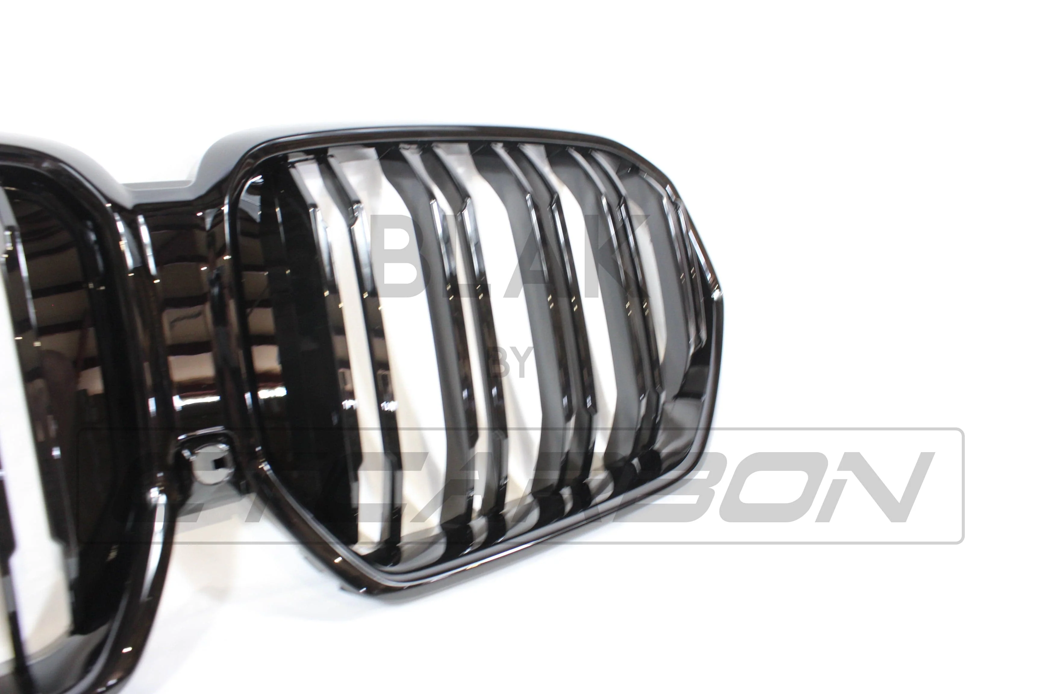 BMW G06 X6 2019-2023 DOUBLE SLAT BLACK GRILLES - Image 3