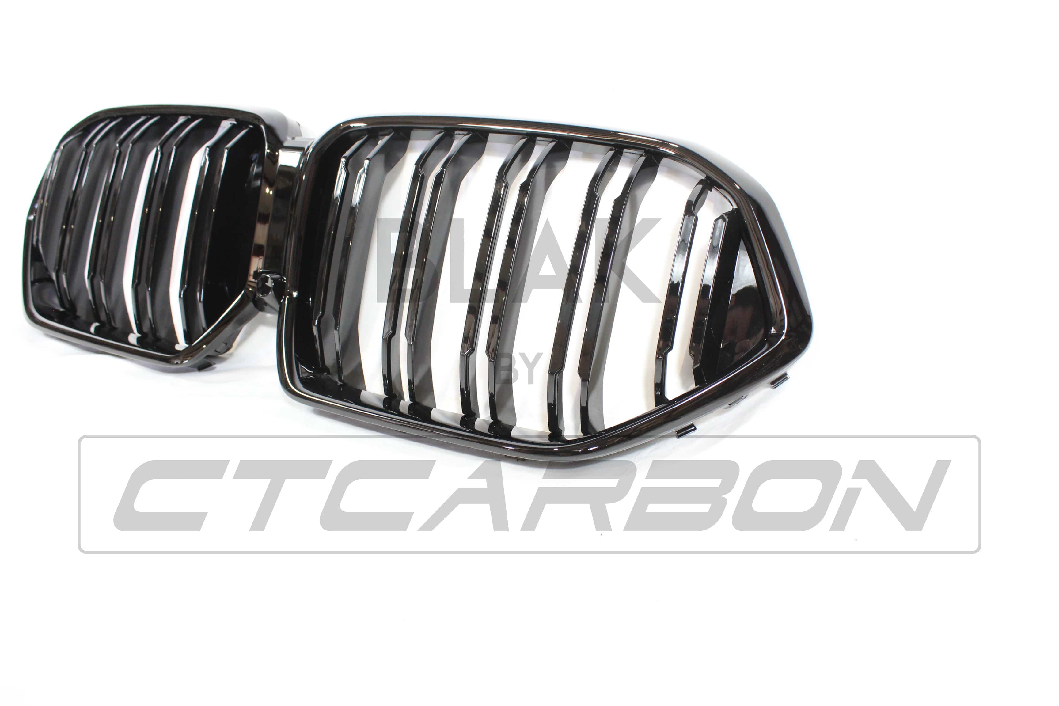 BMW G06 X6 2019-2023 DOUBLE SLAT BLACK GRILLES - Image 4