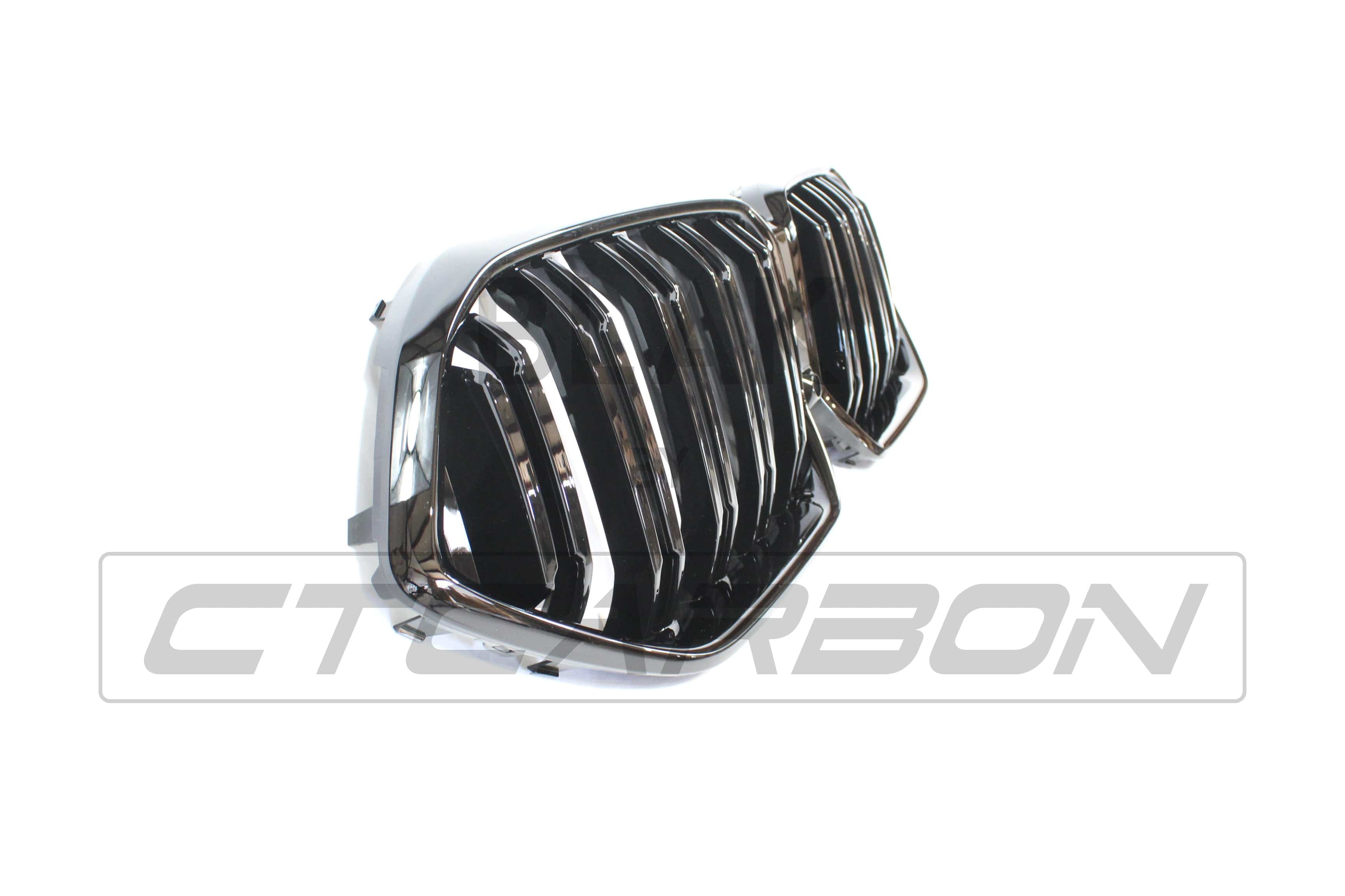 BMW G06 X6 2019-2023 DOUBLE SLAT BLACK GRILLES - Image 8