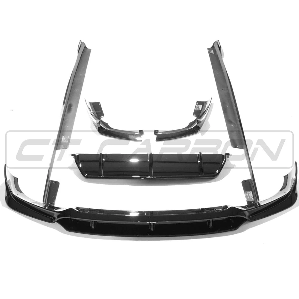 BMW G06 X6 PRE-LCI 2020-2024 FULL GLOSS BLACK KIT - Image 22