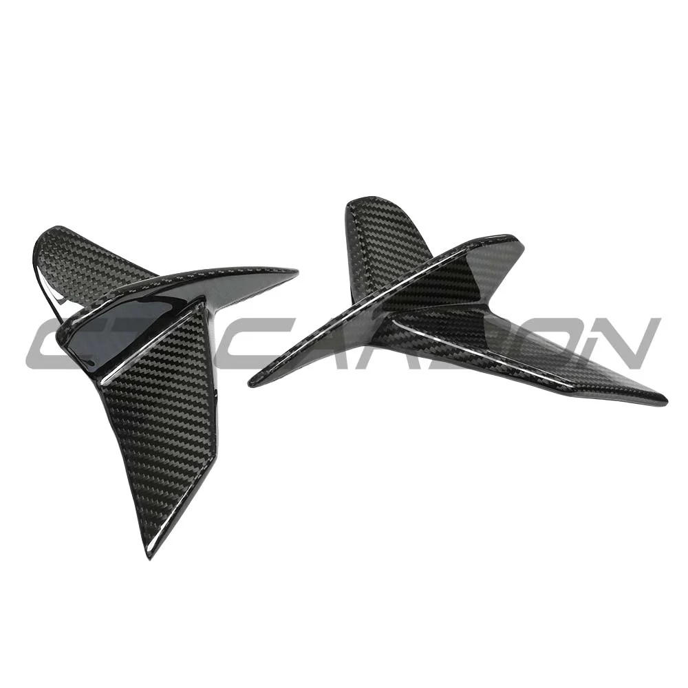 BMW G14/G15/G16 8 SERIES 2018+ DRY CARBON FIBRE SIDE REAR CANARDS - Image 2