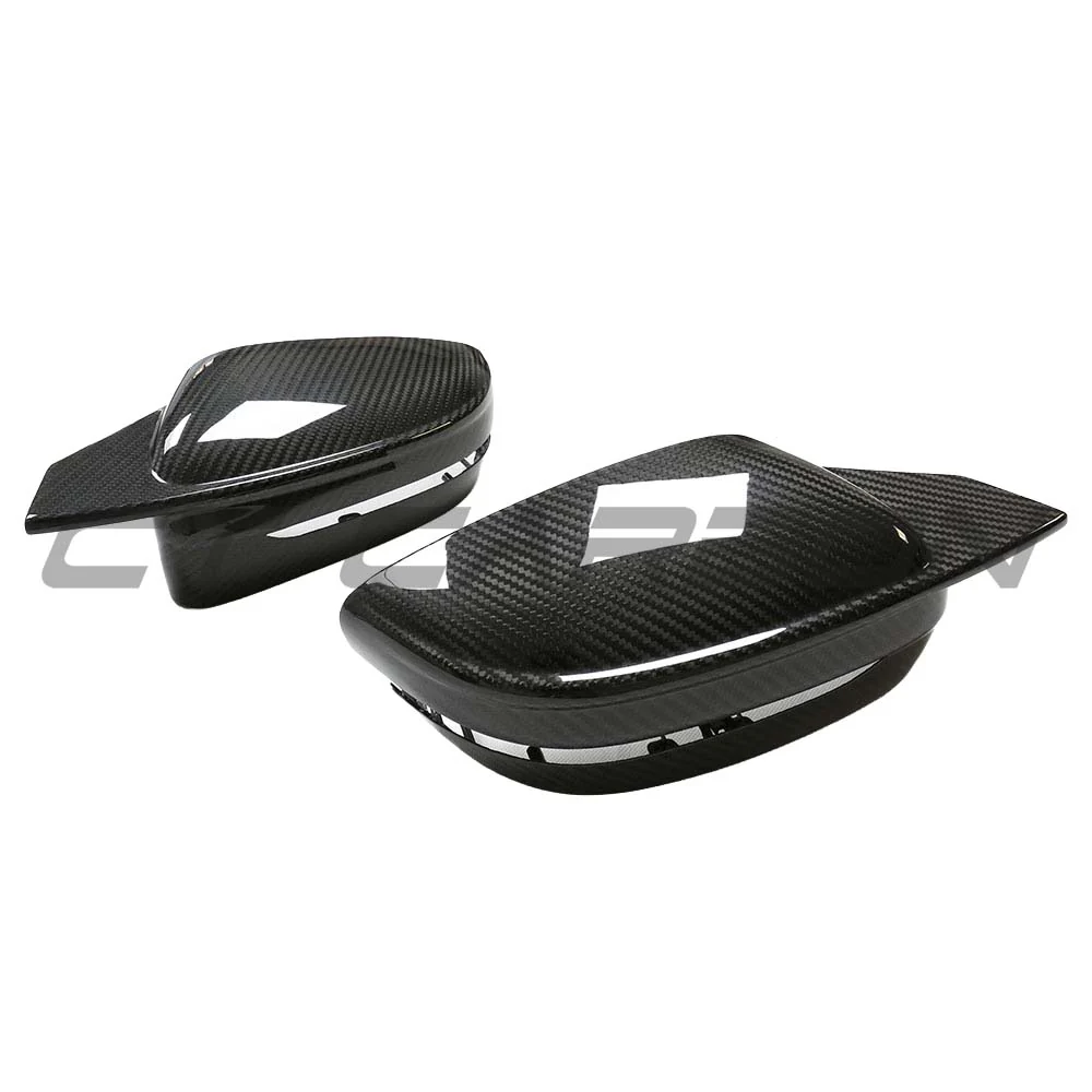 BMW G14/G15/G16 8 SERIES 2018+ LHD DRY CARBON FIBRE MIRRORS - V1 - Image 2