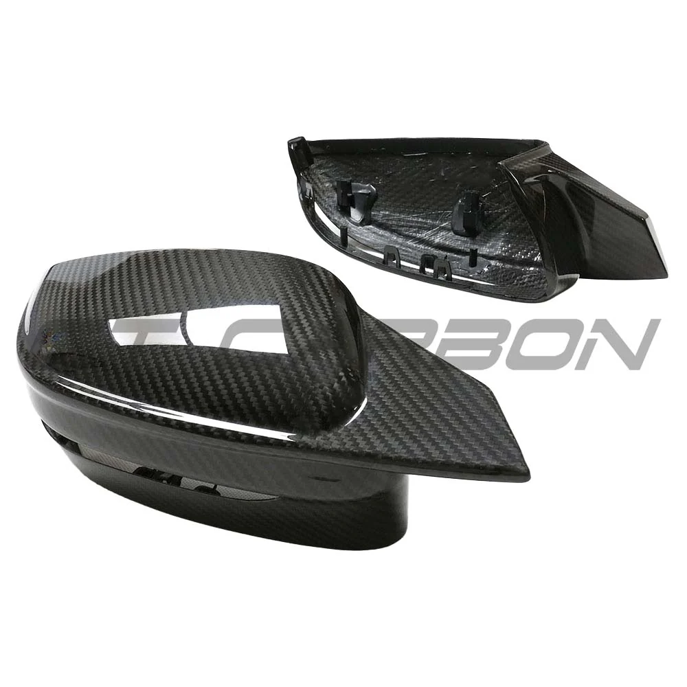BMW G14/G15/G16 8 SERIES 2018+ LHD DRY CARBON FIBRE MIRRORS - V1 - Image 3