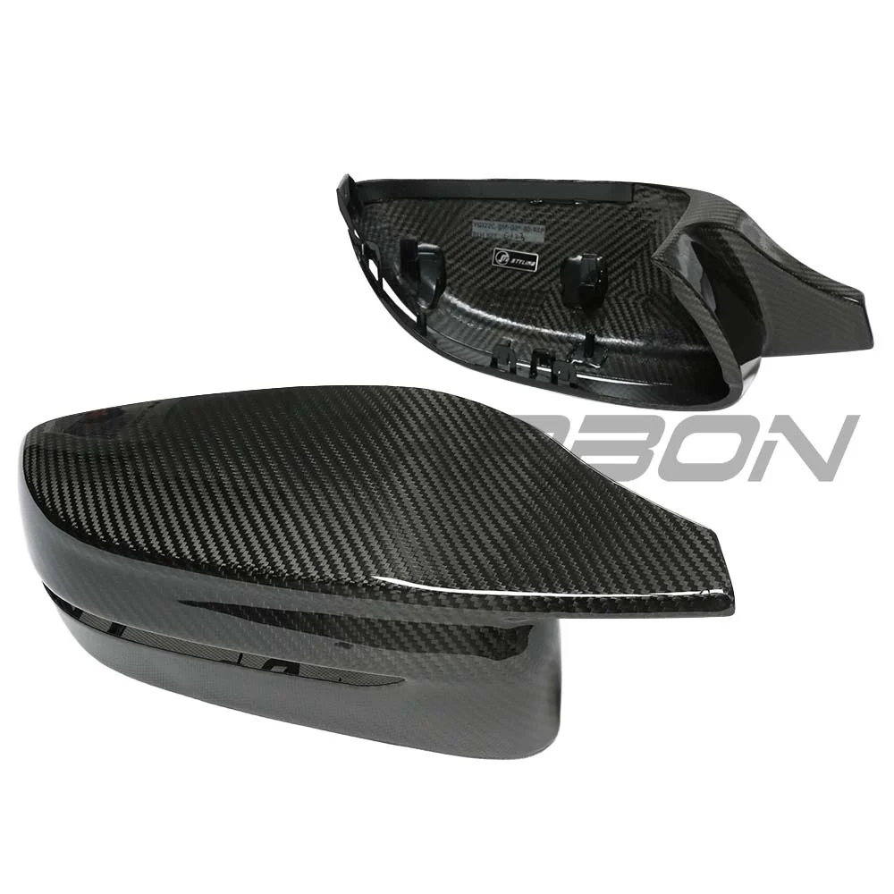 BMW G14/G15/G16 8 SERIES 2018+ RHD DRY CARBON FIBRE MIRROR COVER REPLACEMENTS - V1 - Image 4