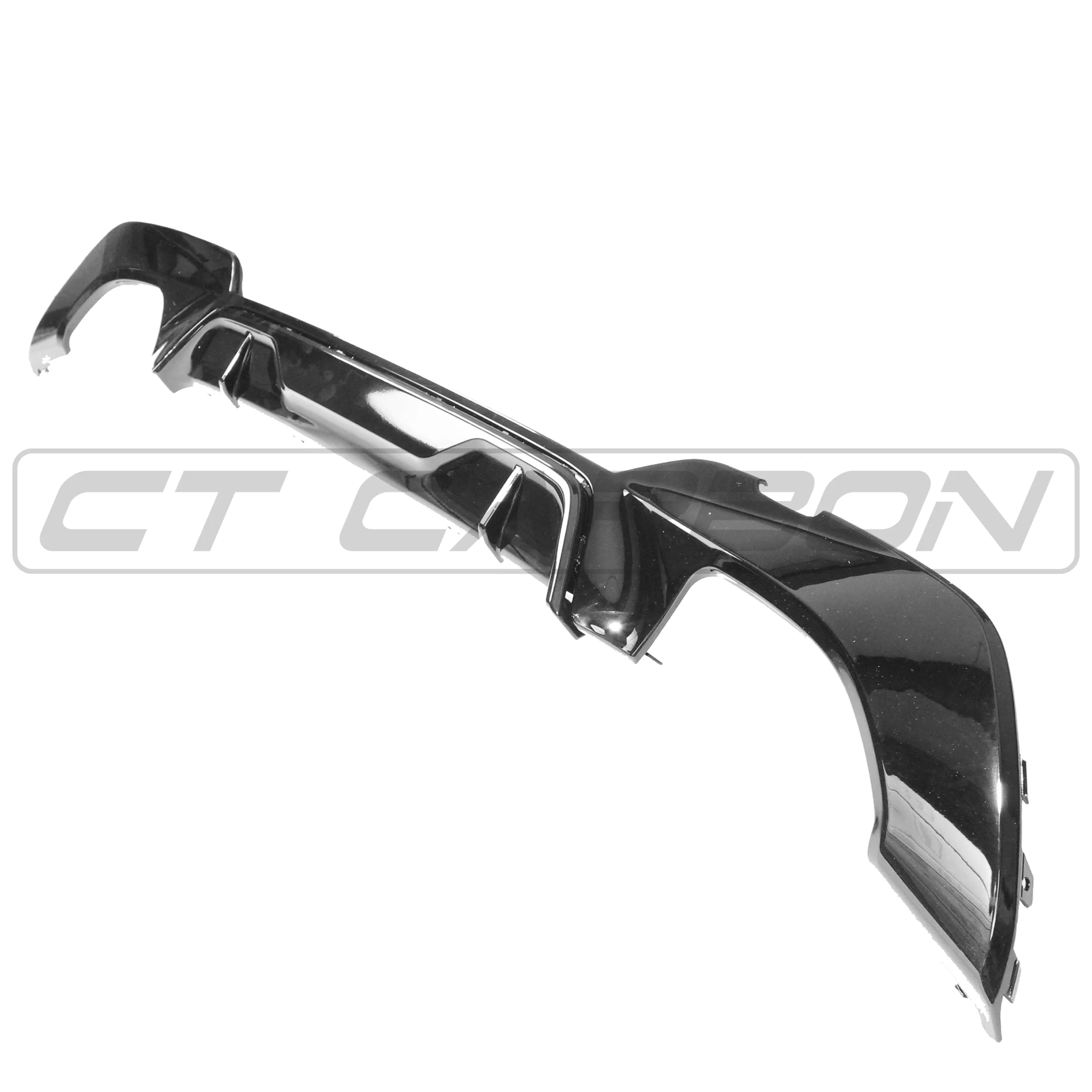 BMW G20/G21 3 SERIES GLOSS BLACK DIFFUSER - MP STYLE (QUAD TIPS) - Image 3