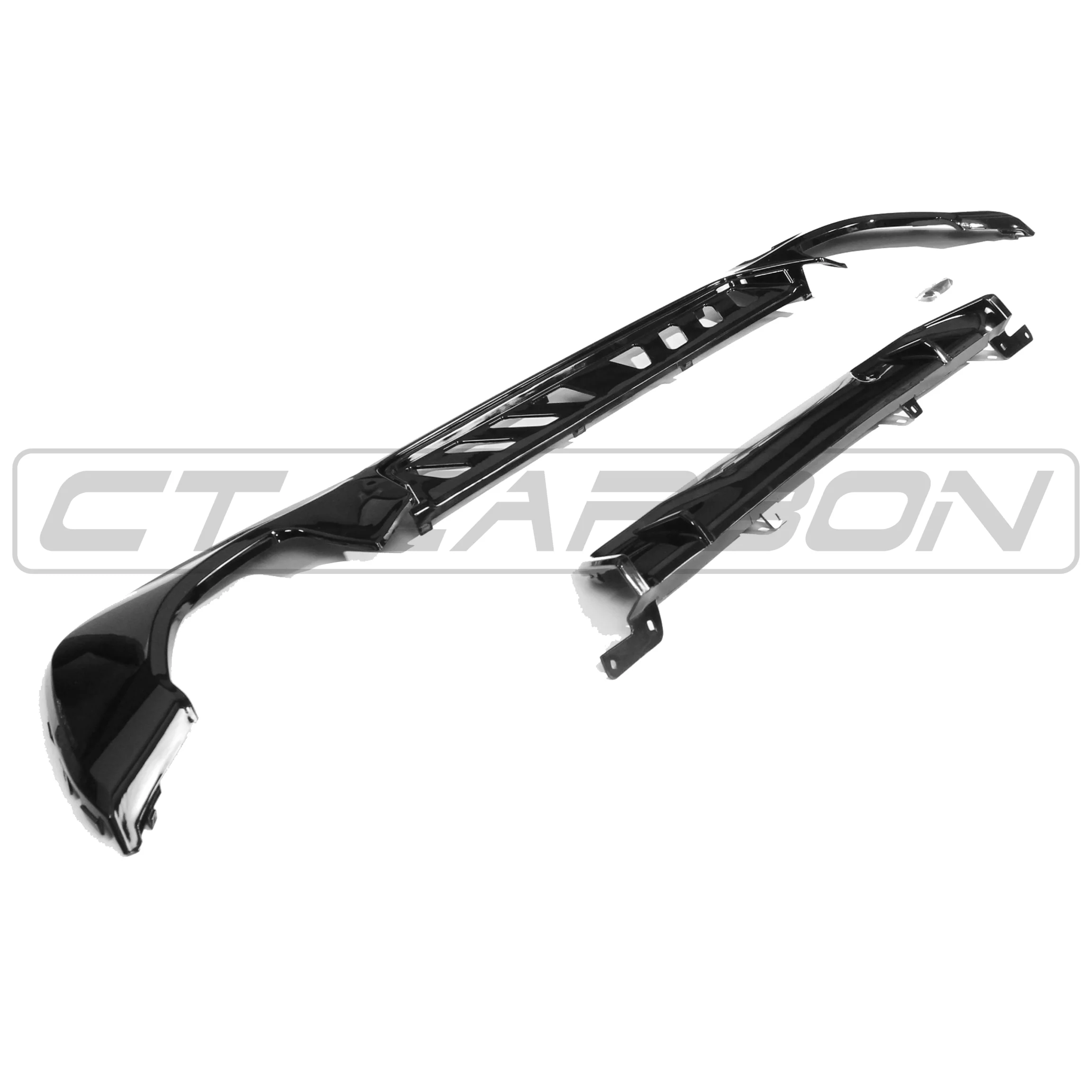 BMW G20/G21 3 SERIES GLOSS BLACK DIFFUSER - MP STYLE (QUAD TIPS) - Image 6
