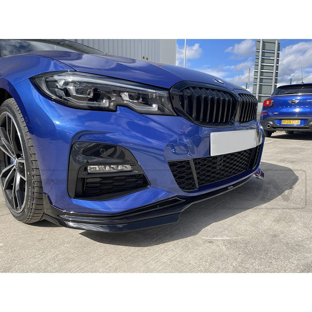 BMW G20 3 SERIES GLOSS BLACK KIT (ROUND TIPS) - V2 - Image 2