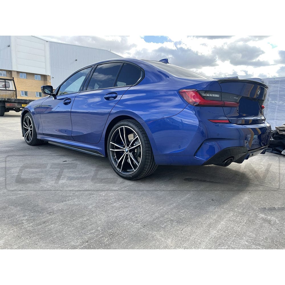 BMW G20 3 SERIES GLOSS BLACK KIT (ROUND TIPS) - V2 - Image 3
