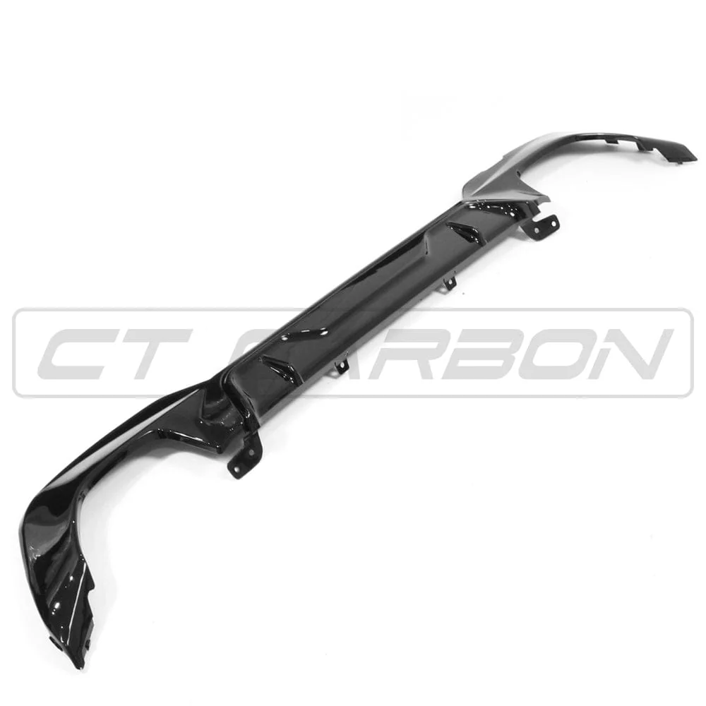 BMW G20/G21 3 SERIES 2019-2022 PRE LCI GLOSS BLACK DIFFUSER - MP STYLE (SQUARE TIPS) - Image 6