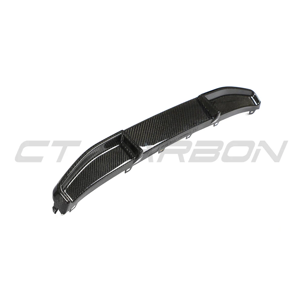 BMW G22/G23 4 SERIES 2020-2024 PRE-LCI CARBON FIBRE DIFFUSER - LOWER - V3 - Image 3