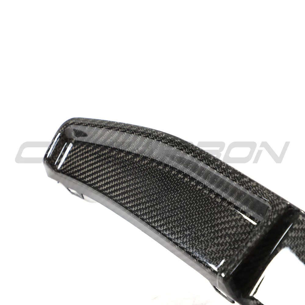 BMW G22/G23 4 SERIES 2020-2024 PRE-LCI CARBON FIBRE DIFFUSER - LOWER - V3 - Image 4