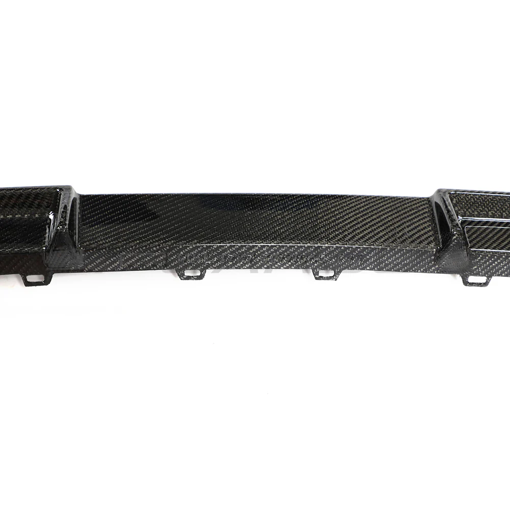 BMW G22/G23 4 SERIES 2020-2024 PRE-LCI CARBON FIBRE DIFFUSER - LOWER - V3 - Image 7