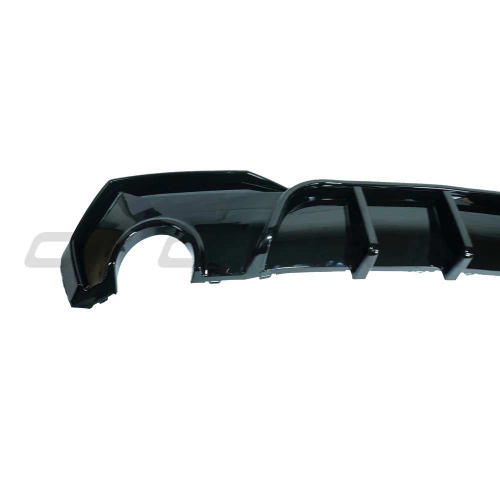 BMW G22/G23 4 SERIES 2020-2024 PRE LCI GLOSS BLACK ROUND TIP DIFFUSER - Image 9