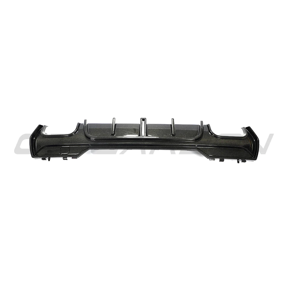 BMW G22/G23 4 SERIES 2020-2024 PRE-LCI QUAD TIP CARBON FIBRE DIFFUSER - V2 - Image 7