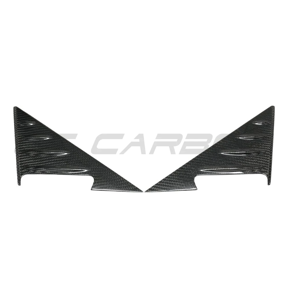 BMW G22/G23/G26 4 SERIES 2021+ DRY CARBON FIBRE MIRROR PILLAR TRIM - Image 2