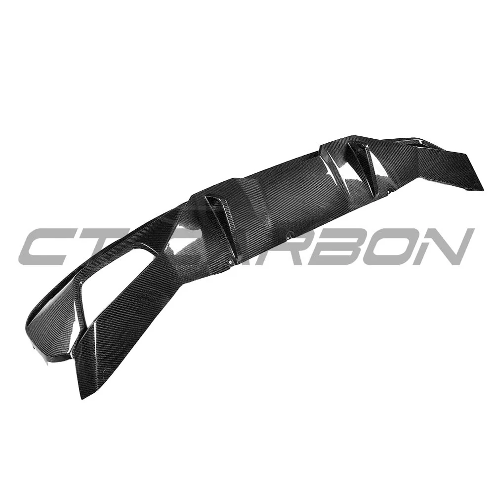 BMW G30 5 SERIES 2016-2024 CARBON FIBRE DIFFUSER - V1 - Image 9
