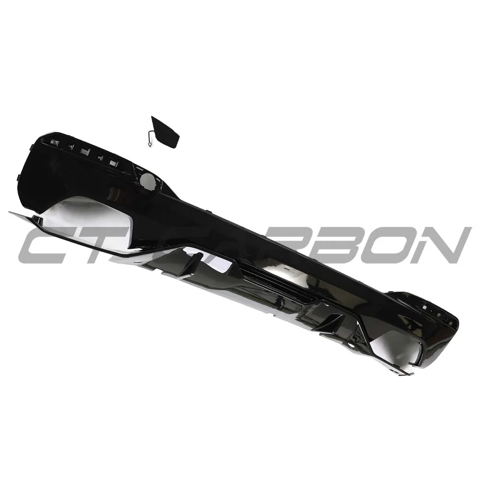 BMW G30/G31 5 SERIES 2020-2024 LCI GLOSS BLACK DIFFUSER - MP STYLE - Image 7