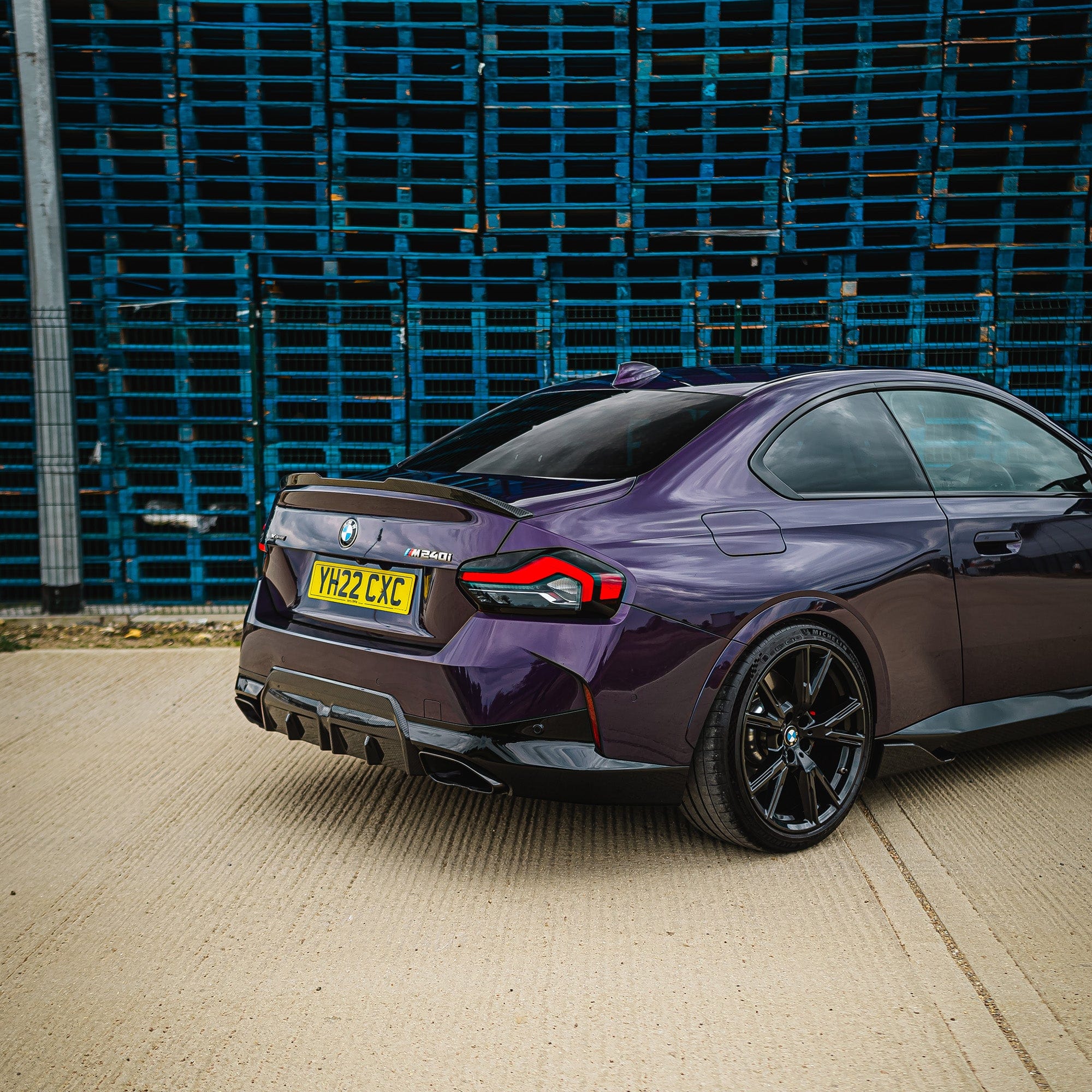 BMW G42 2 SERIES 2022+ CARBON FIBRE DIFFUSER - V1 - Image 4