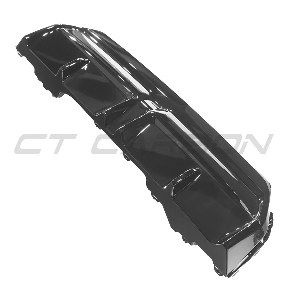 BMW G42 2 SERIES 2022+ GLOSS BLACK DIFFUSER - V2 - Image 2