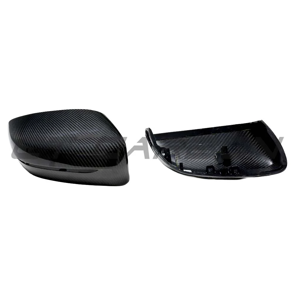 BMW G42 2 SERIES 2022+ LHD DRY CARBON FIBRE MIRROR COVER REPLACEMENTS - V1 - Image 2