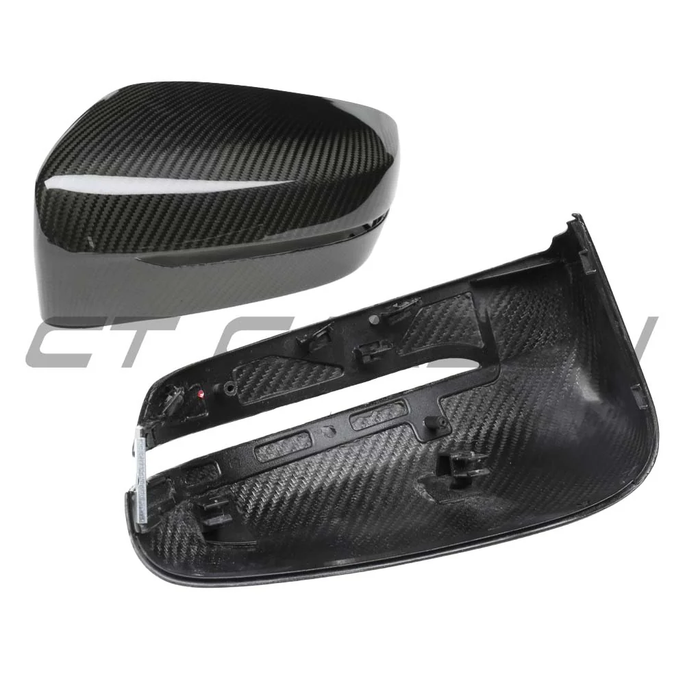BMW G42 2 SERIES 2022+ RHD DRY CARBON FIBRE MIRROR COVER REPLACEMENTS - V1 - Image 5