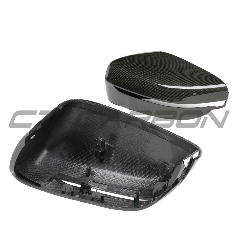 BMW G42 2 SERIES 2022+ RHD DRY CARBON FIBRE MIRROR COVER REPLACEMENTS - V1 - Image 6