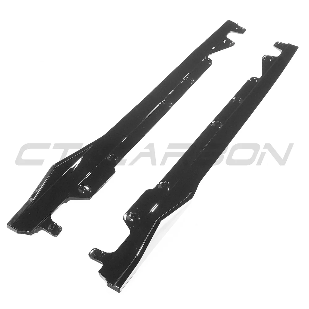 BMW G42 2 SERIES GLOSS BLACK SIDE SKIRTS - V2 - Image 6