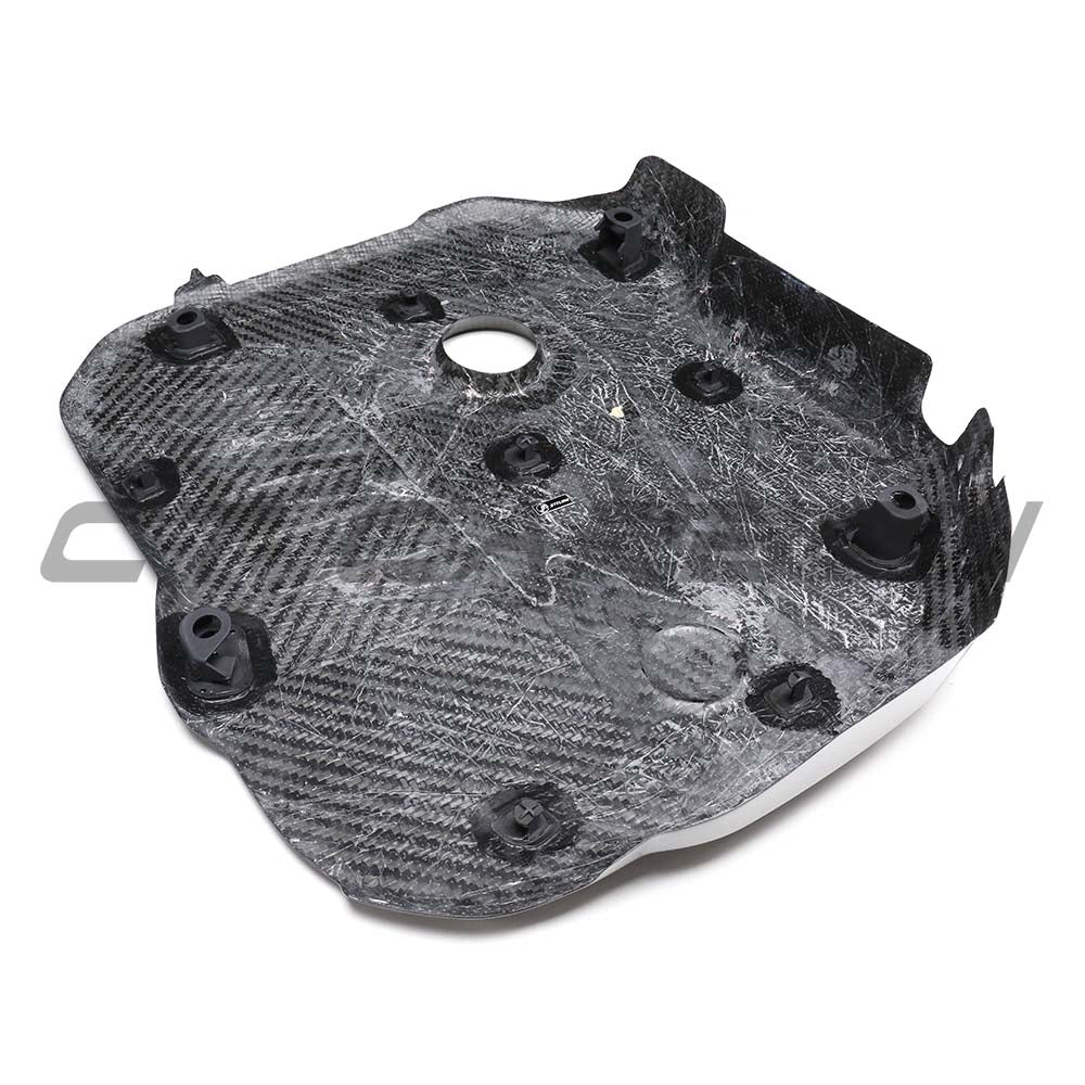 BMW G42 2 SERIES M240i 2022+ DRY CARBON FIBRE ENGINE COVER - Image 4