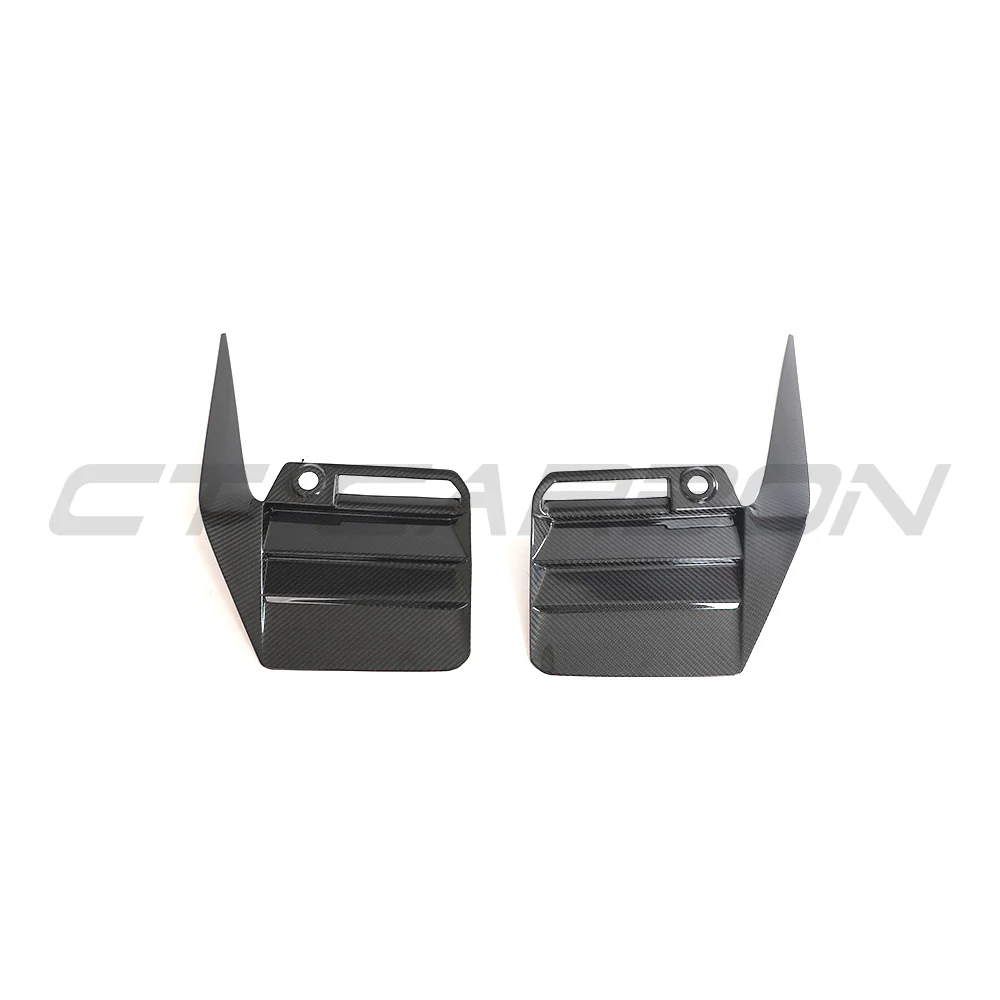 BMW G87 M2 2023+ CARBON FIBRE REAR BUMPER TRIM - V2 - Image 2
