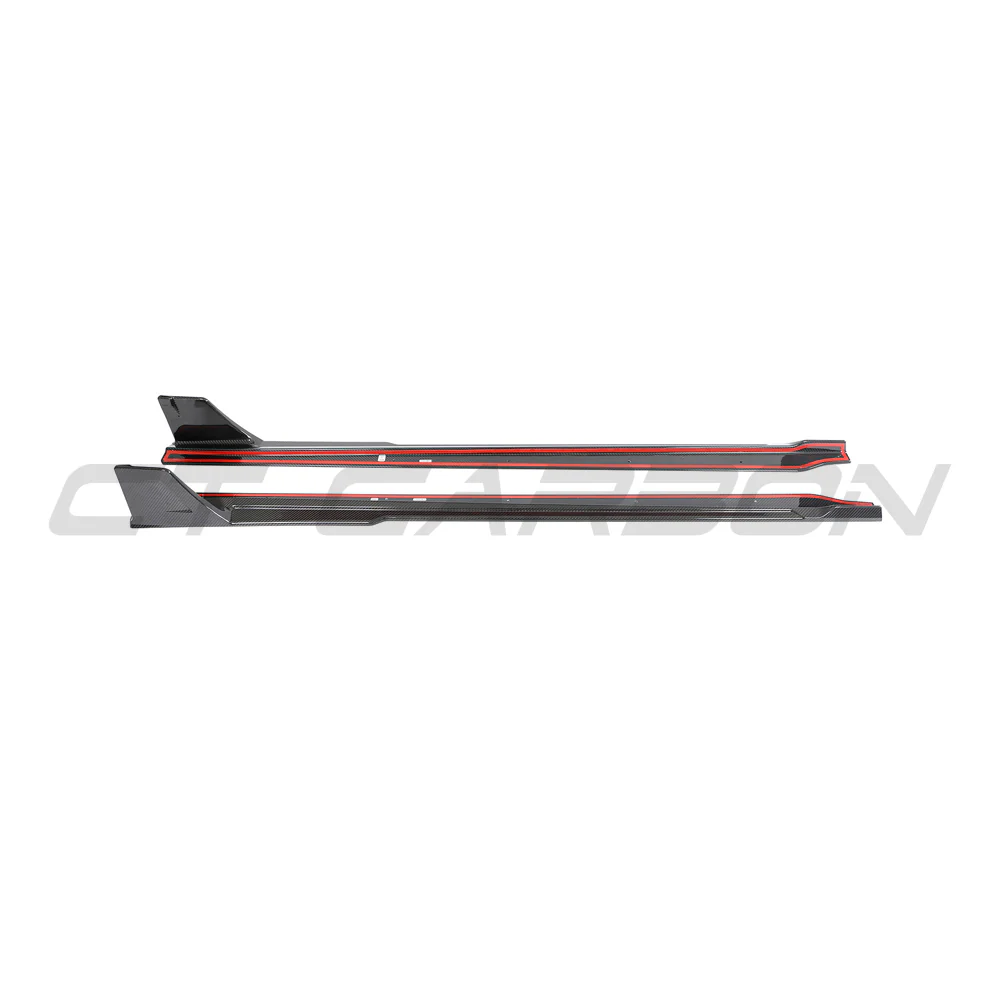 BMW G87 M2 2023+ CARBON FIBRE SIDE SKIRTS - V3 - Image 2