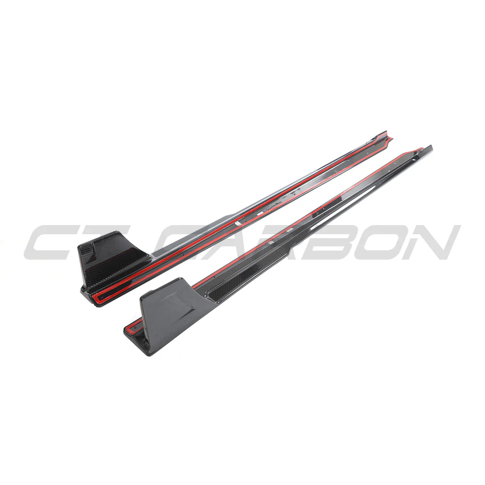 BMW G87 M2 2023+ CARBON FIBRE SIDE SKIRTS - V3 - Image 3