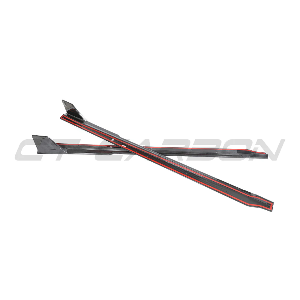 BMW G87 M2 2023+ CARBON FIBRE SIDE SKIRTS - V3 - Image 4