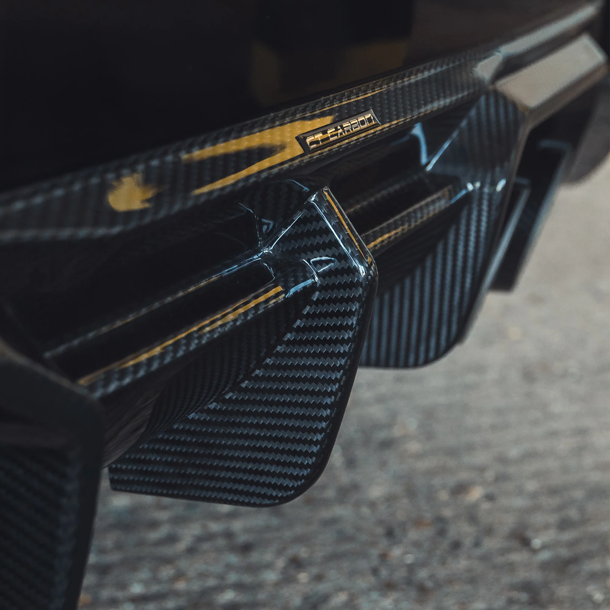 BMW G87 M2 CARBON FIBRE DIFFUSER - V1 - CT DESIGN - Image 4