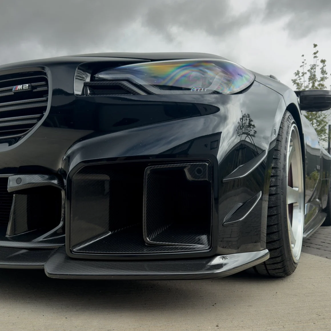 BMW G87 M2 CARBON FIBRE DUCTS - V2 - CT DESIGN - Image 9