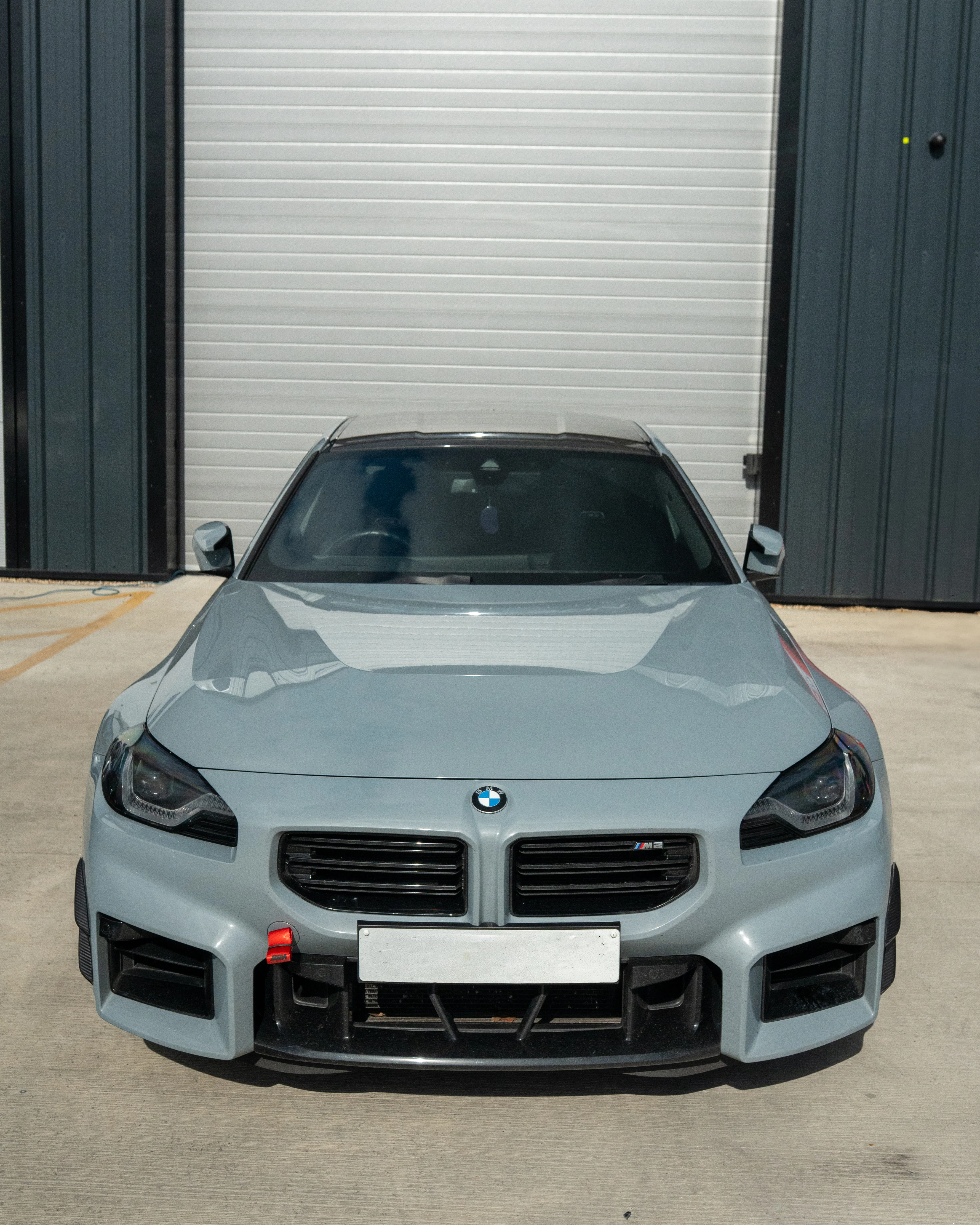 BMW G87 M2 CARBON FIBRE FRONT BUMPER CANARDS - Image 2