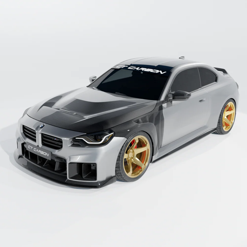 BMW G87 M2 CARBON FIBRE FRONT FENDERS/WINGS - CT DESIGN - Image 7