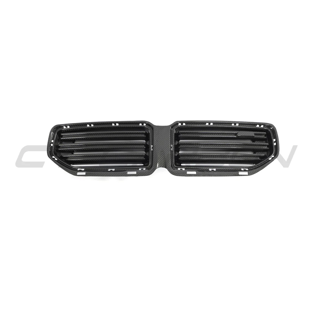 BMW G87 M2 CARBON FIBRE FRONT GRILLE - V2 - CT DESIGN - Image 3
