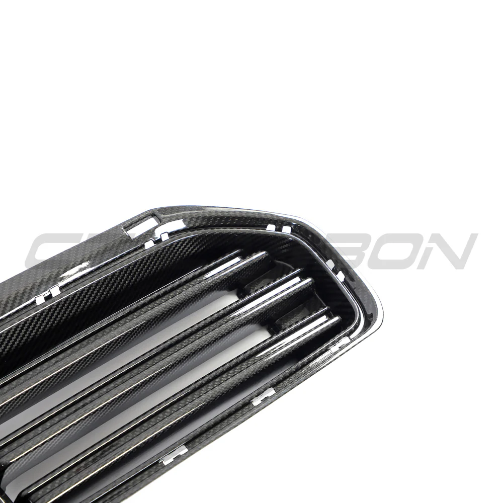 BMW G87 M2 CARBON FIBRE FRONT GRILLE - V2 - CT DESIGN - Image 5