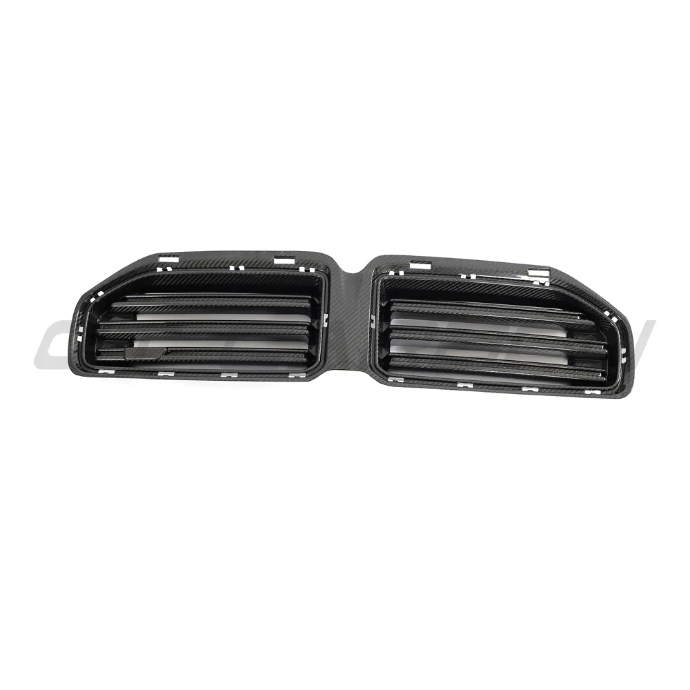 BMW G87 M2 CARBON FIBRE FRONT GRILLE - V2 - CT DESIGN - Image 6