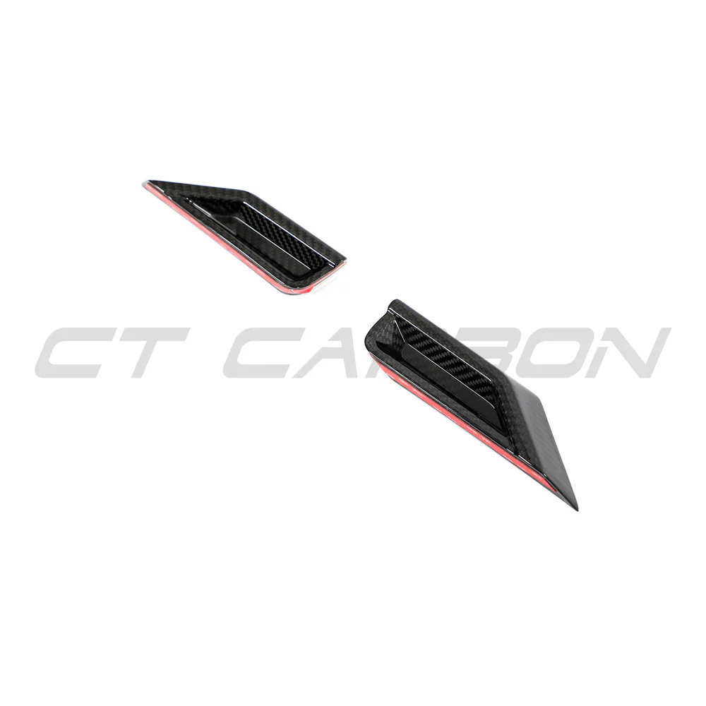 BMW G87 M2 CARBON FIBRE FRONT HEAD LIGHT ADD ON - CT DESIGN - Image 3