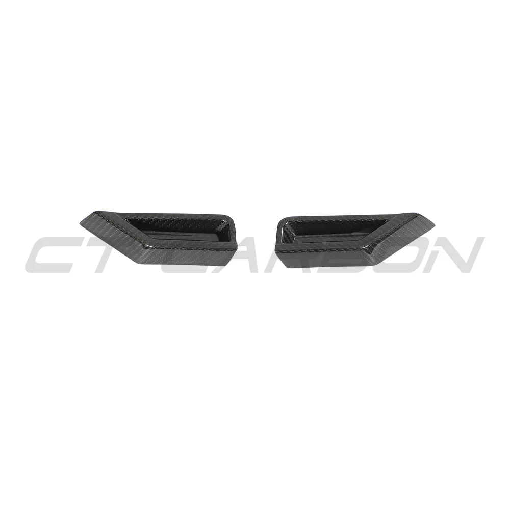 BMW G87 M2 CARBON FIBRE FRONT HEAD LIGHT ADD ON - CT DESIGN - Image 5