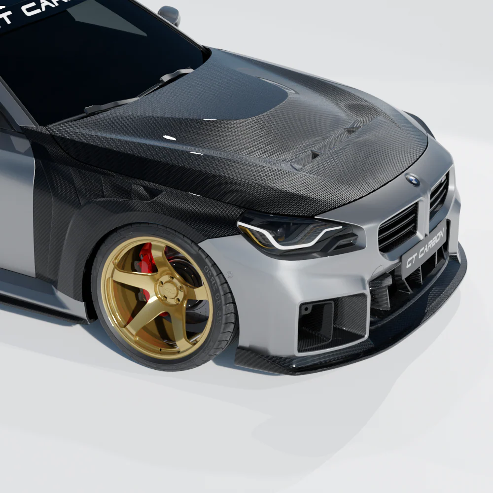 BMW G42 2 SERIES & G87 M2 CARBON FIBRE FRONT BONNET/HOOD - CT DESIGN - Image 11