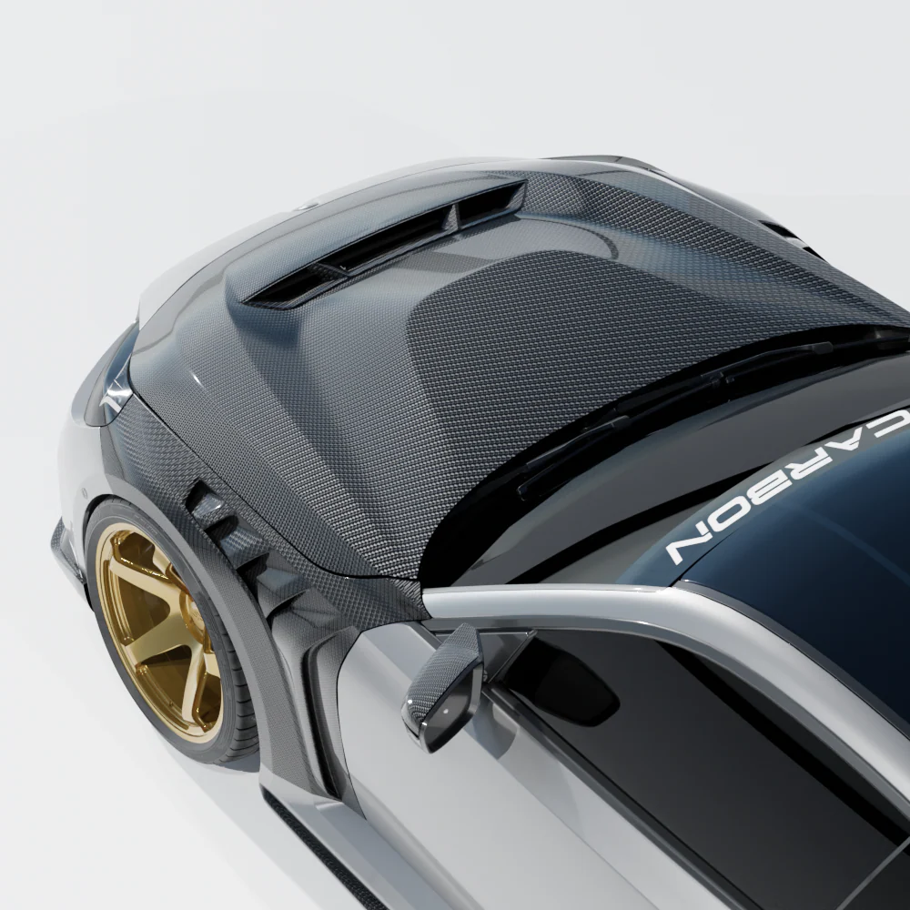 BMW G42 2 SERIES & G87 M2 CARBON FIBRE FRONT BONNET/HOOD - CT DESIGN - Image 12