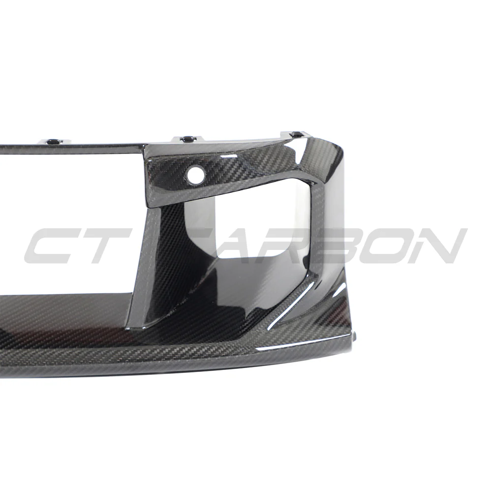 BMW G87 M2 CARBON FIBRE LOWER GRILLE - V1 - CT DESIGN - Image 3