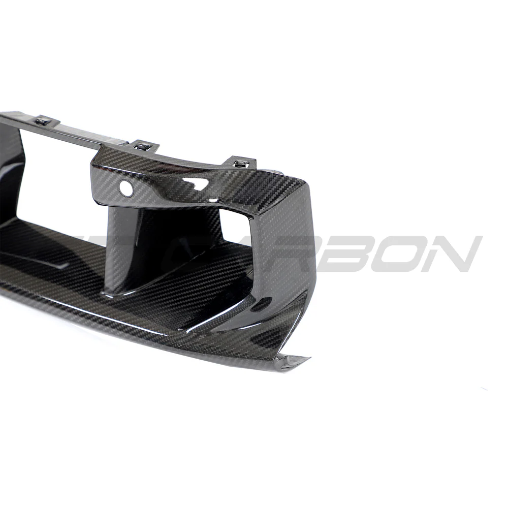 BMW G87 M2 CARBON FIBRE LOWER GRILLE - V1 - CT DESIGN - Image 4