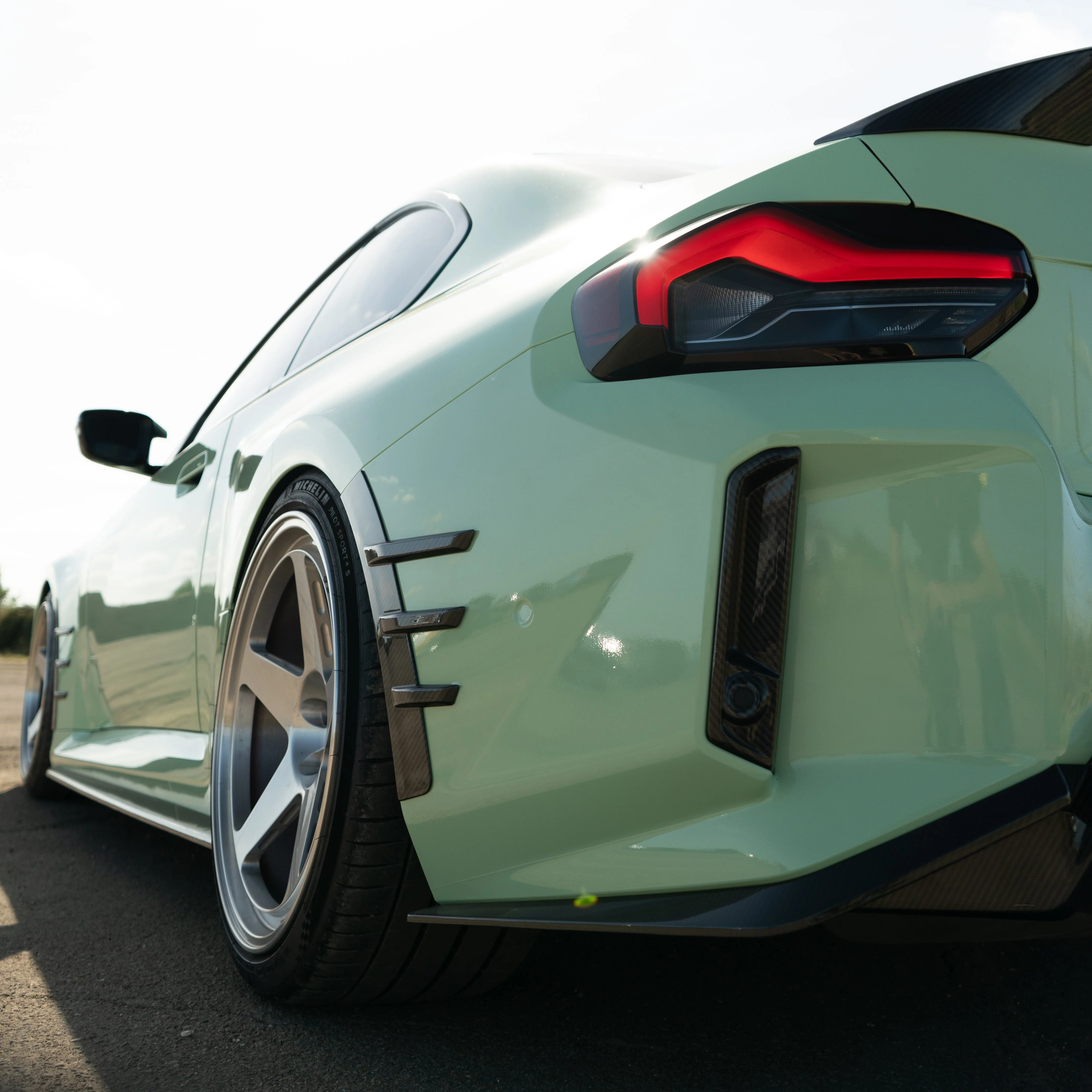 BMW G87 M2 CARBON FIBRE REFLECTOR DELETE - CT DESIGN - Image 2