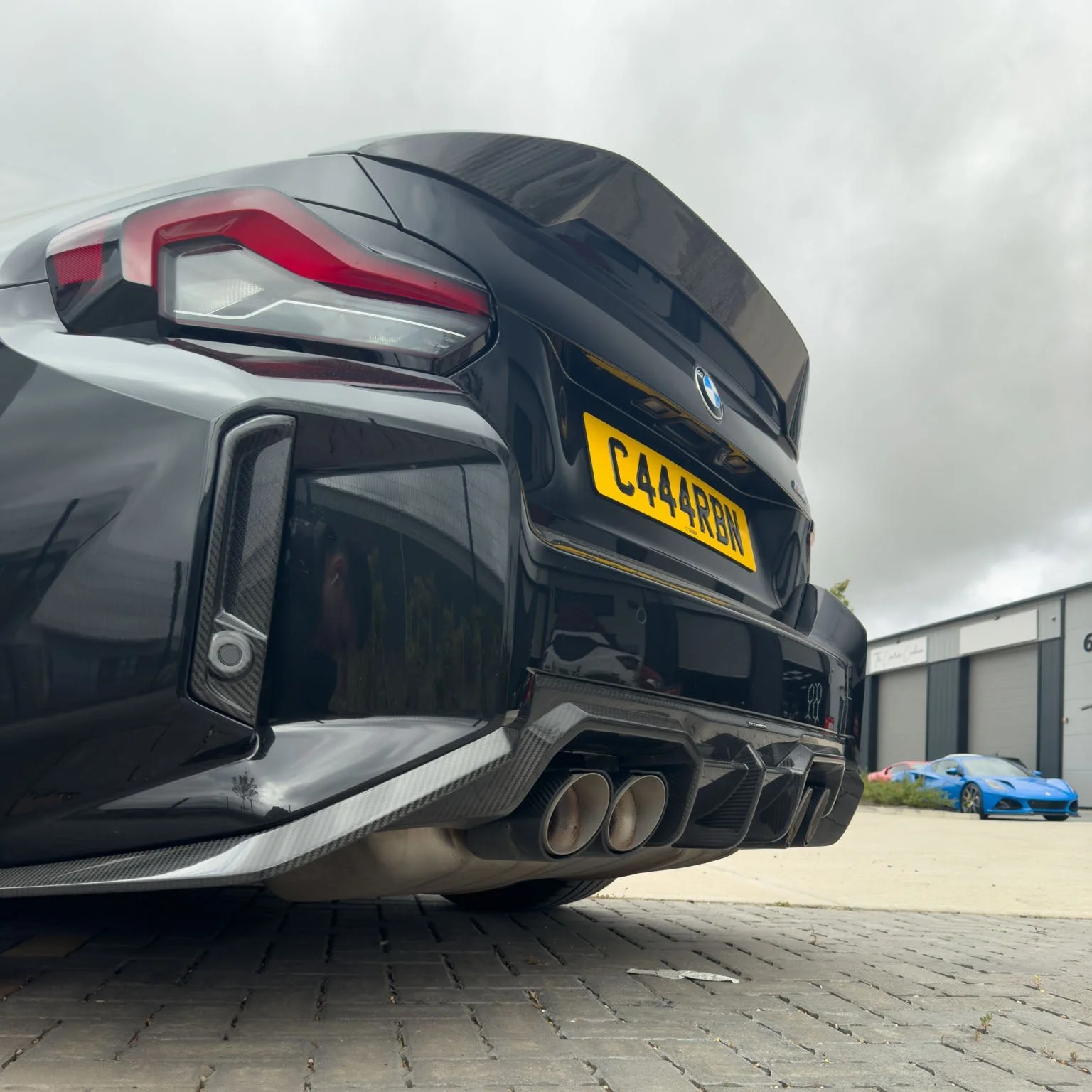 BMW G87 M2 CARBON FIBRE REFLECTOR DELETE - CT DESIGN - Image 6